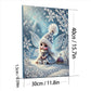 DIY Pearl Painting With Frame - Handmade Self-Adhesive Pearls - Elf (30*40cm)