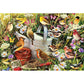 5D Diy Diamond Painting Kit Full Round Beads Countryside Bird