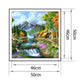 11CT Stamped Cross Stitch - Countryside(50*50CM)