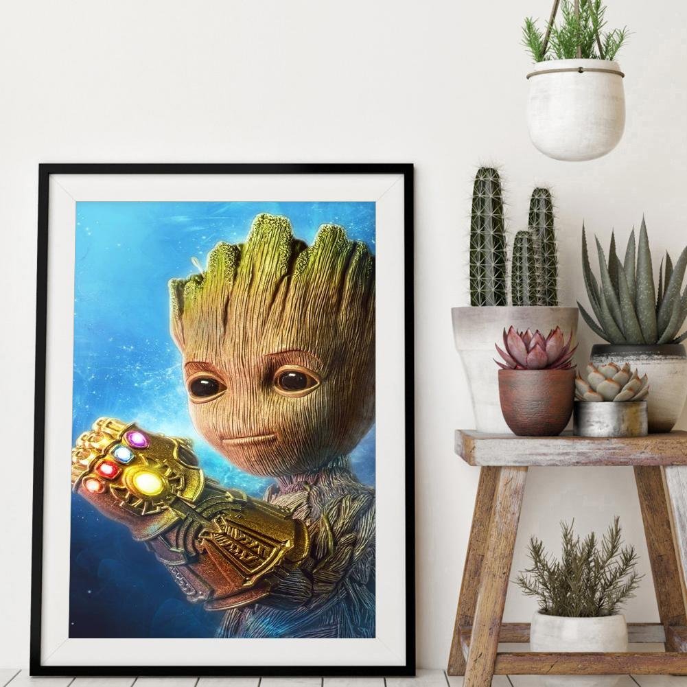 Diamond Painting - Full Round - Groot A