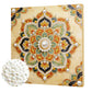 DIY Pearl Painting With Frame - Handmade Self-Adhesive Pearls - Mandala (30*30cm) C
