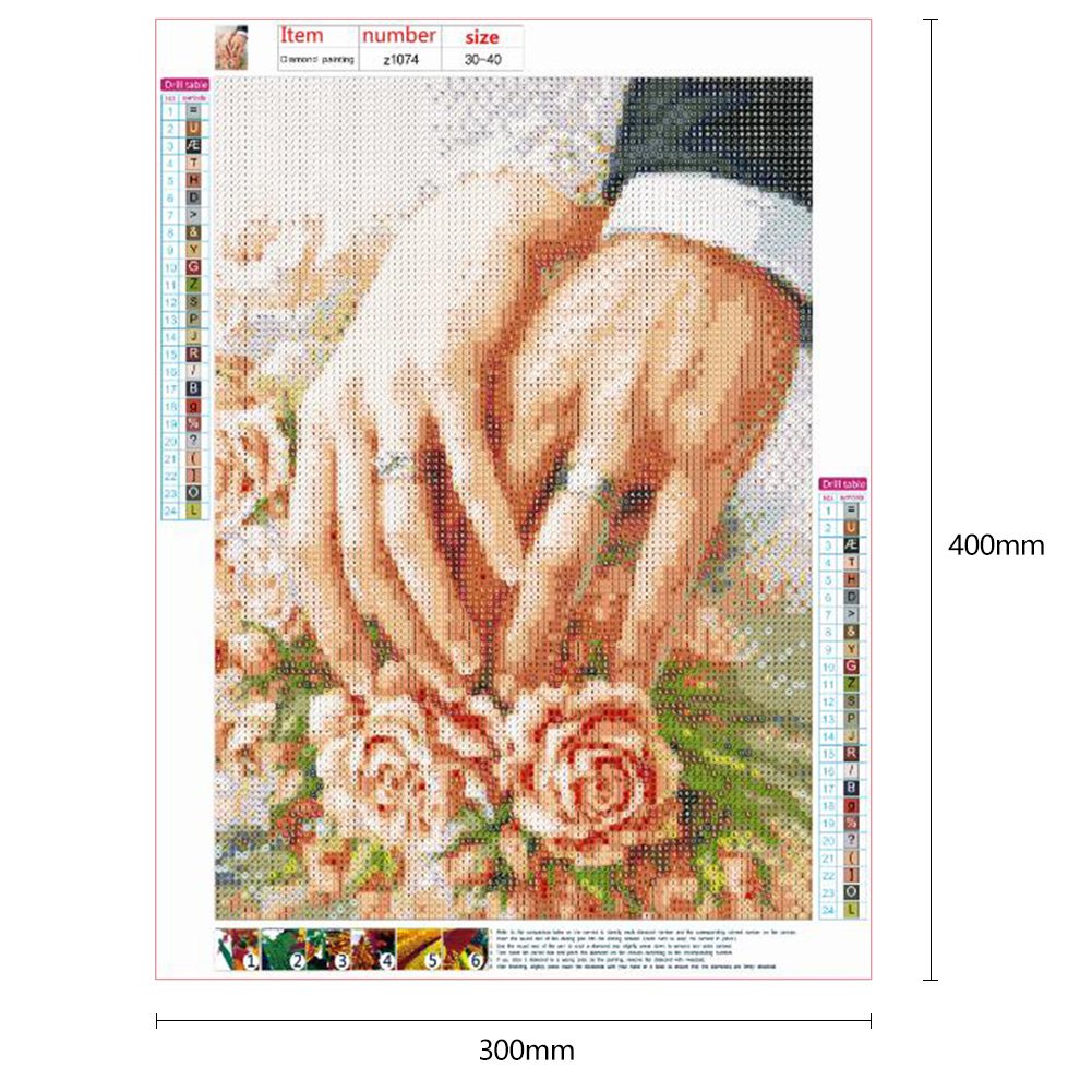 Diamond Painting - Full Round - Warm Hand