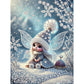 DIY Pearl Painting With Frame - Handmade Self-Adhesive Pearls - Elf (30*40cm)