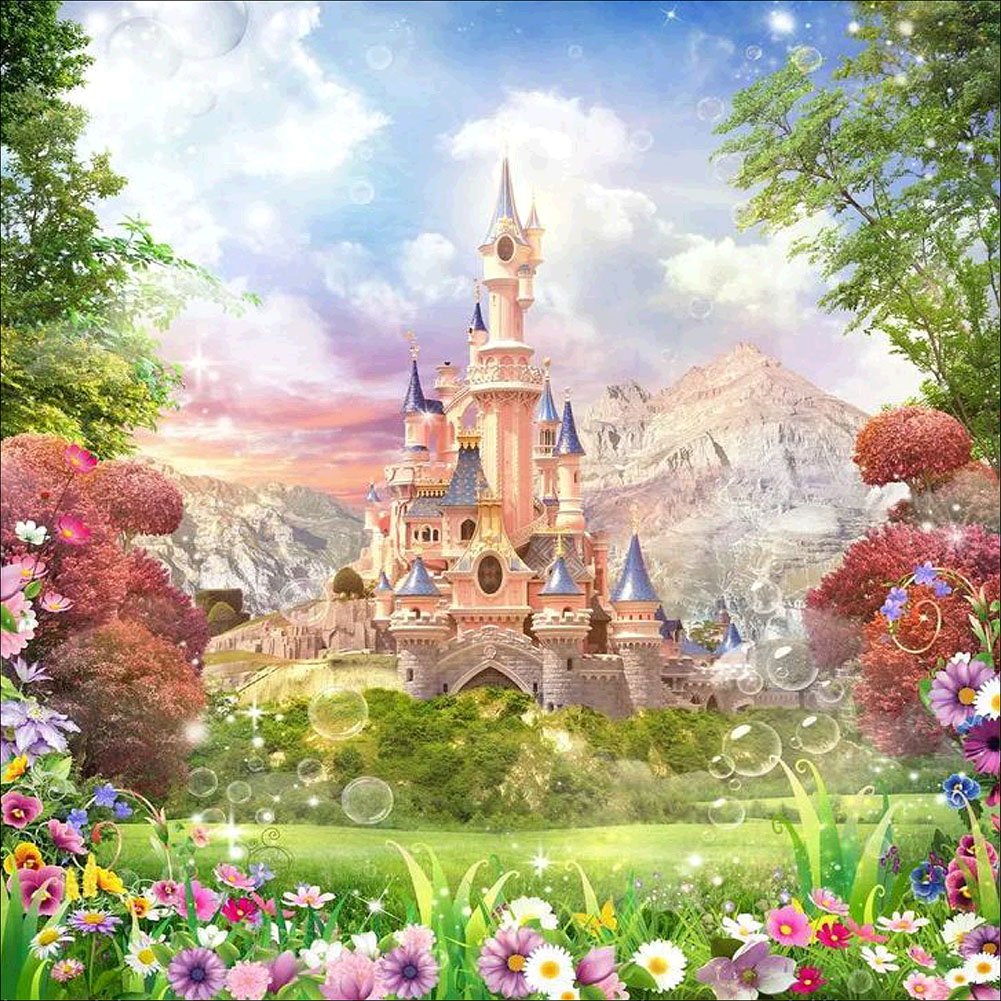 Diamond Painting - Full Round - Bubble Castle