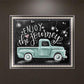 Diamond Painting - Full Round - Blackboard Green Car