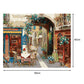 Paint By Number - Oil Painting - Town (40*50cm)