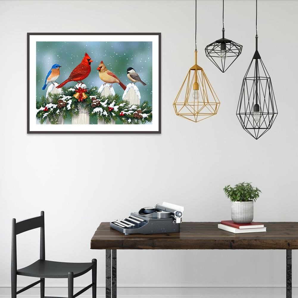 Diamond Painting - Full Round - Happy Birds