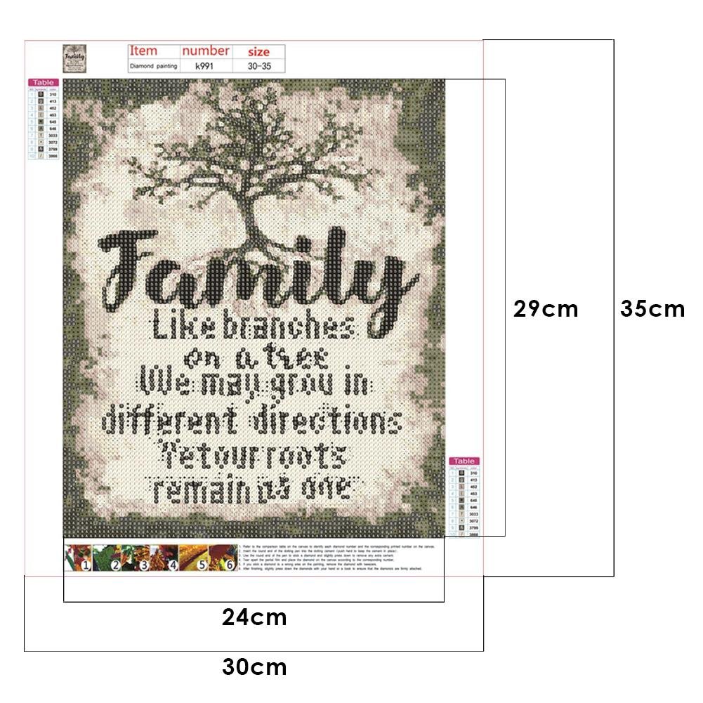 Diamond Painting - Full Round - Family B
