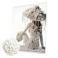 DIY Pearl Painting With Frame - Handmade Self-Adhesive Pearls - Hat Woman (40*50cm)