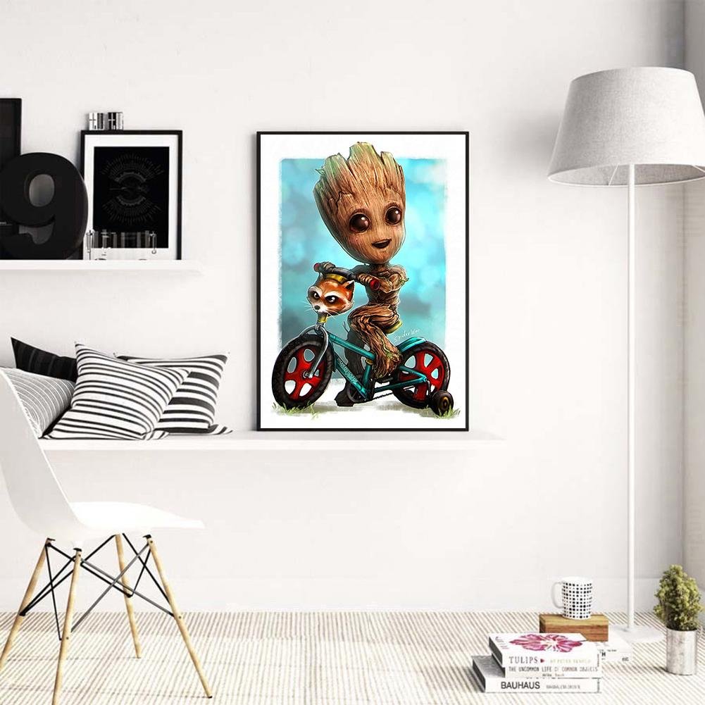 5D DIY Diamond Painting Kit - Full Round - Groot