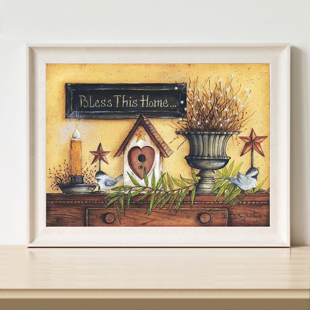 Diamond Painting - Full Round -Home Nest