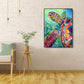 Paint By Number - Oil Painting - Turtle (40*50cm) B
