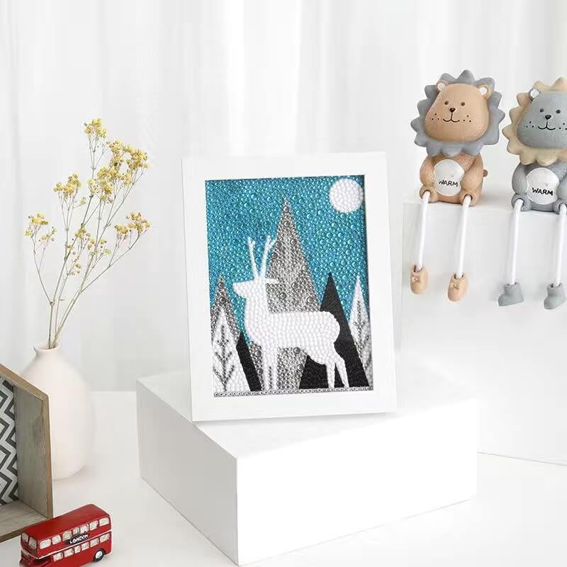 Deer Crystal Rhinestone Diamond Painting Kits With/ Without Frame