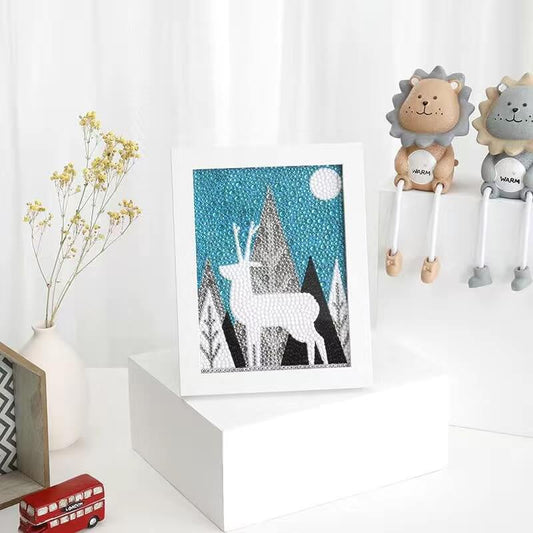 Deer Crystal Rhinestone Diamond Painting Kits With/ Without Frame