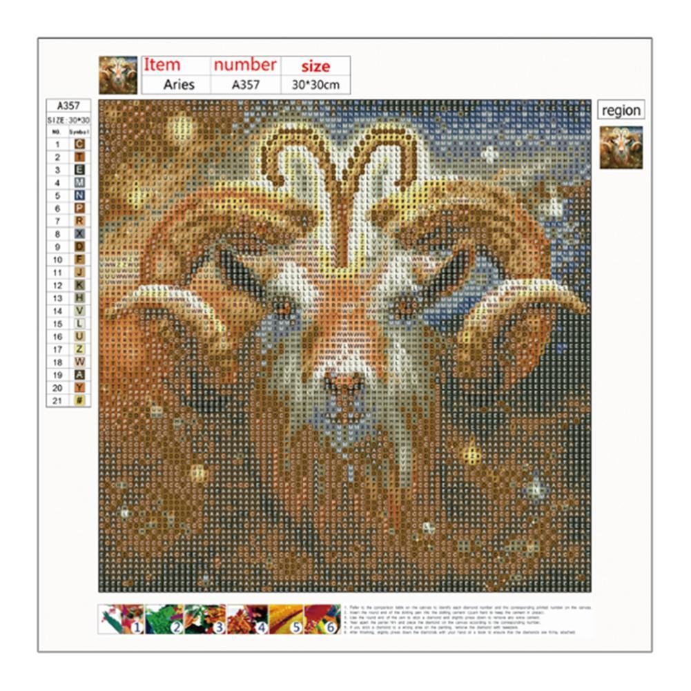 Diamond Painting - Full Round - Aries