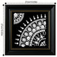 DIY Pearl Painting With Frame - Handmade Self-Adhesive Pearls - Mandala (27*27cm) B