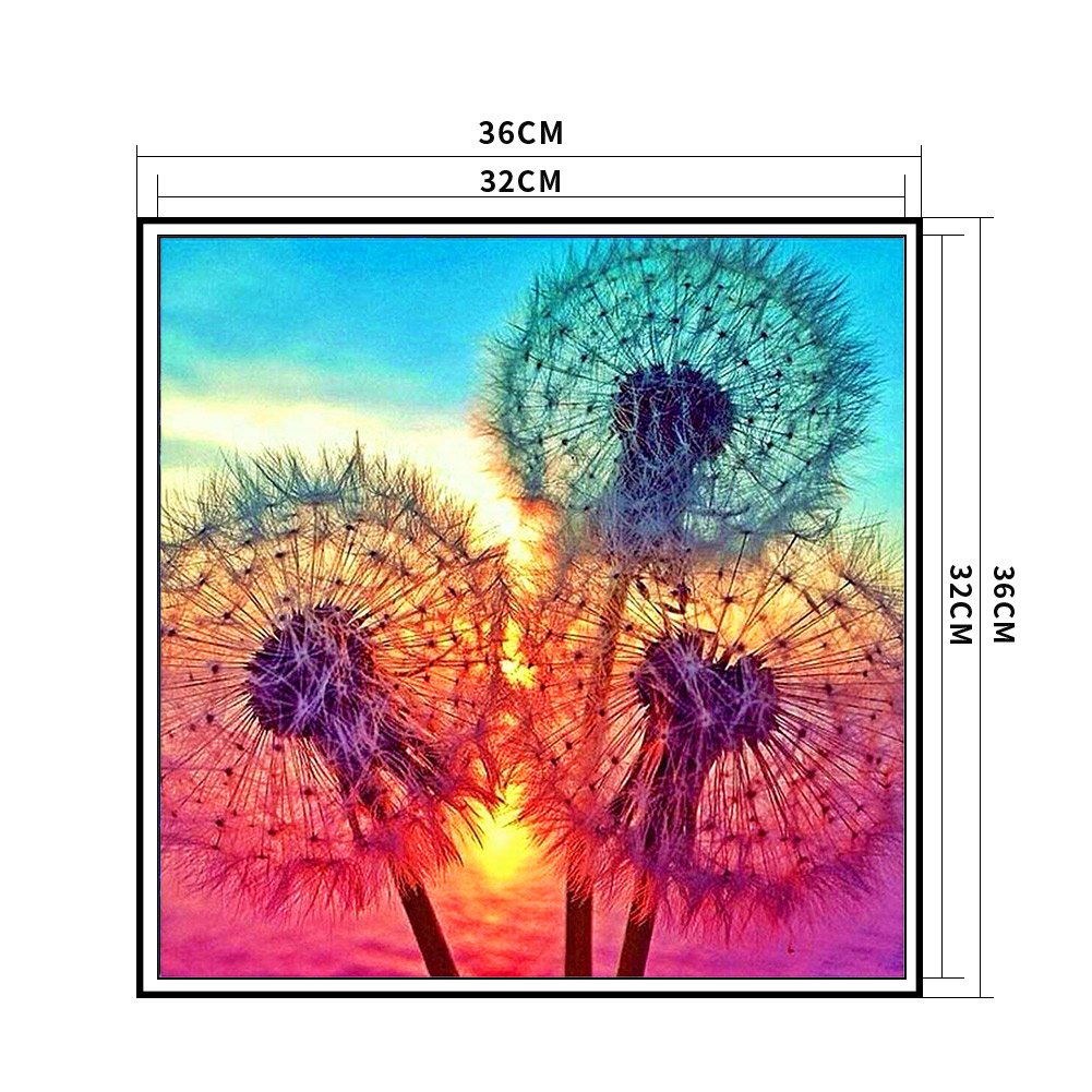 11ct Stamped Cross Stitch - Dandelion(36*36cm)