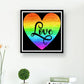 Diamond Painting - Full Round - LOVE Heart F