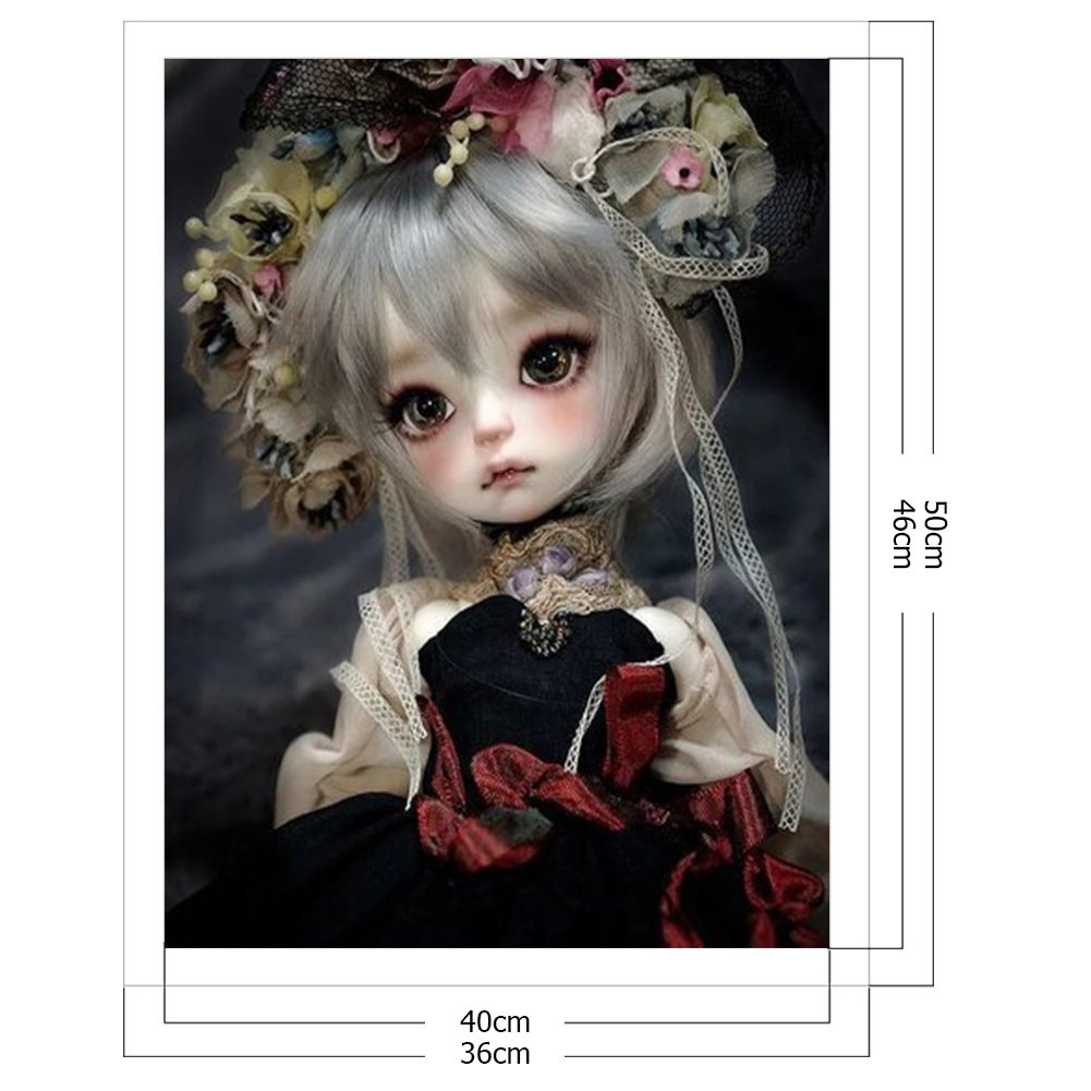 11CT Stamped Cross Stitch - Doll (40*50CM)