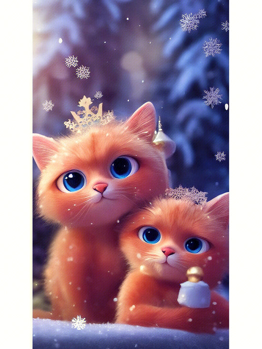 Full Round/Square Diamond Painting Kits | Cat 40x70cm 50x80cm A