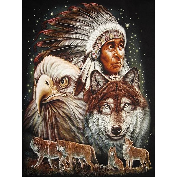 Native American Diamond Painting Art