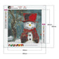 Diamond Painting - Full Round - Snowman A