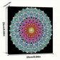 DIY Pearl Painting With Frame - Handmade Self-Adhesive Pearls - Lotus Pearl Mandala (25*25cm)