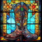 diamond embroidery stained glass chelsea kit