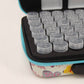 60 Bottles of Diamond Painting Beads Storage Suitcase With Butterfly Pattern