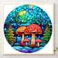 5D DIY Diamond Painting Kit - Full Round / Square - Dream Mushroom Stained Glass