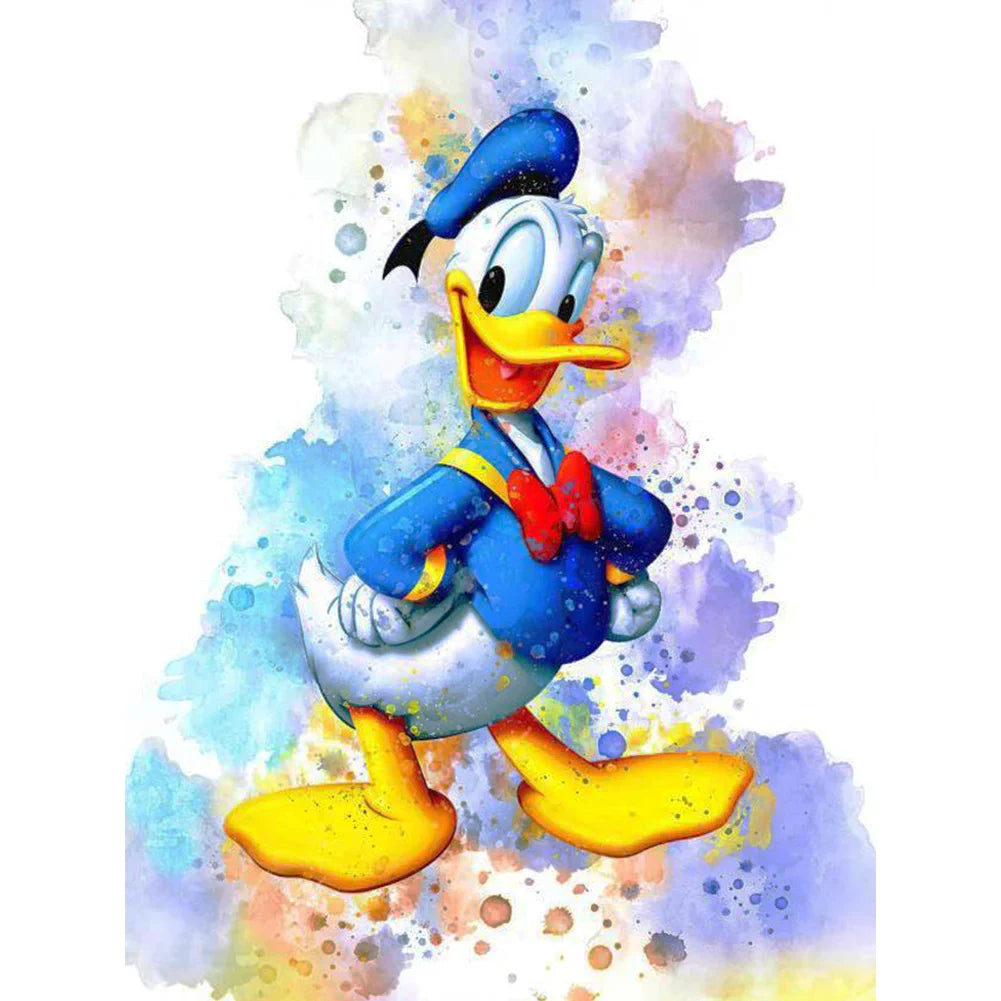 diamond painting full drill donald duck
