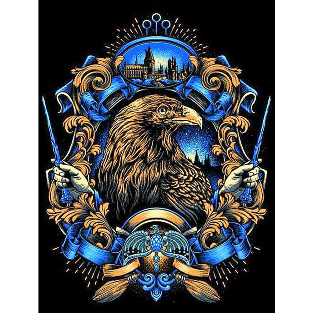 Diamond Painting - Full Round / Square - Harry Potter Badge