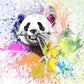 greedy panda diamond painting