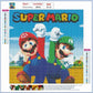 Diamond Painting - Full Round - Super Mario F