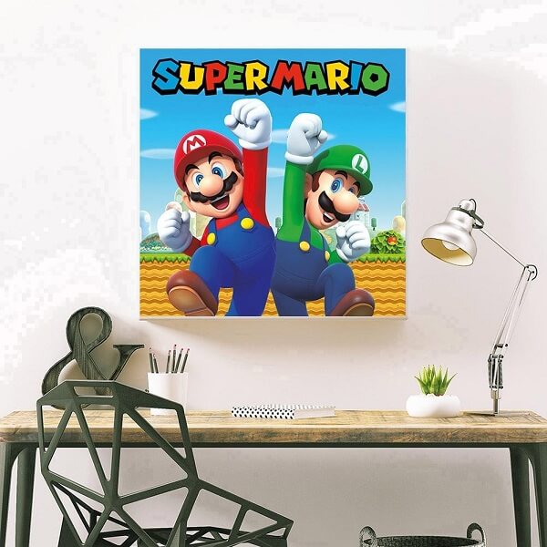 Diamond Painting - Full Round - Super Mario F