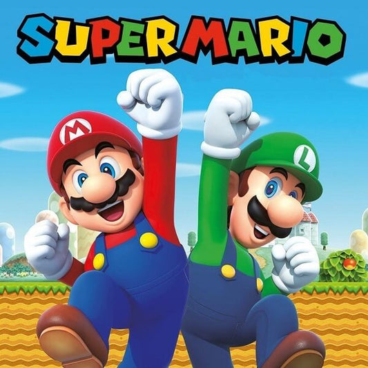 Diamond Painting - Full Round - Super Mario F
