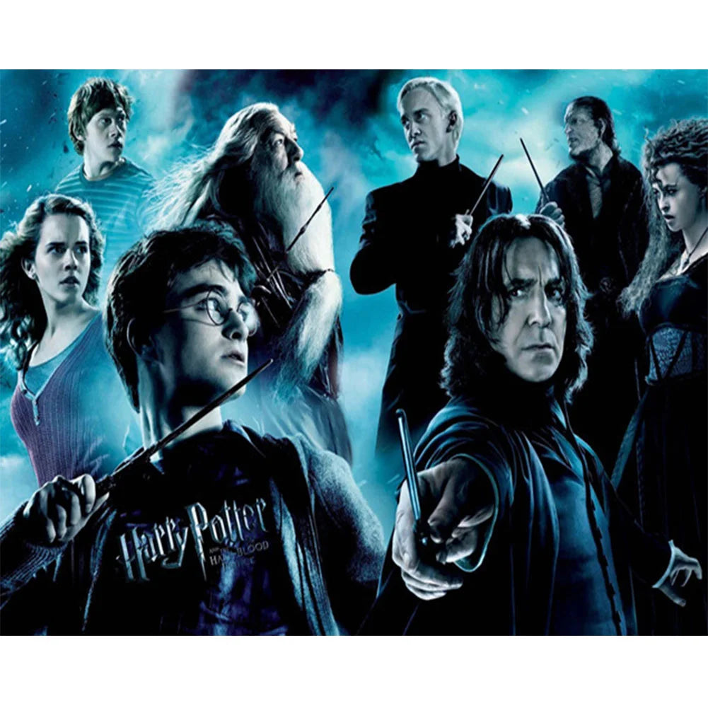 diamond painting harry potter poster