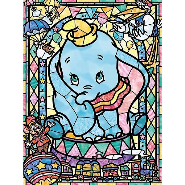 dumbo diamond painting kit full round drill crystal rhinestone