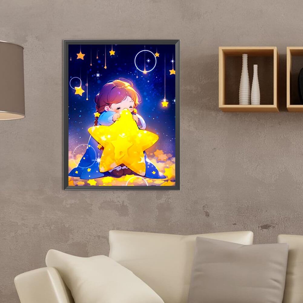 Star Girl DIY Diamond Painting