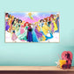 full round Disney princess group photo diamond painting kits