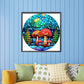 Dream Mushroom Stained Glass 5D DIY Diamond Painting Kit