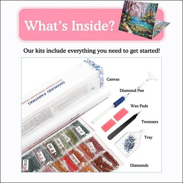 Diamond Painting - Full Round / Square - Elephant & Sunflower