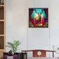 diamond painting stained glass deer kit