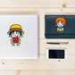 one piece Japanese cartoon diamond painting stickers kit