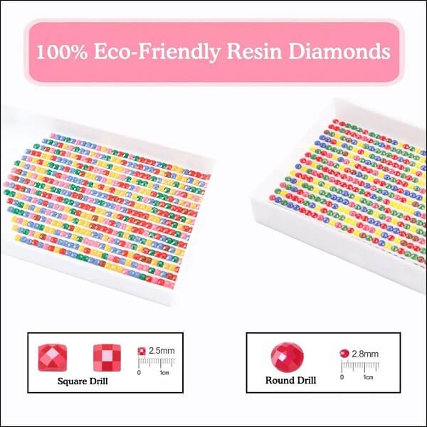 Big Eye Elf | 5D Full Round/Square Doll Diamond Painting Kits