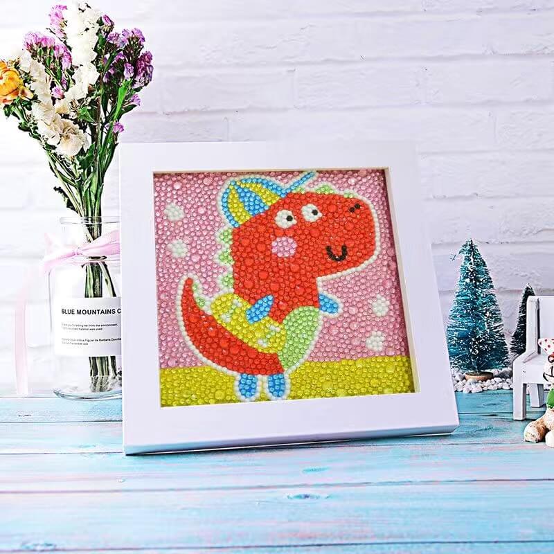 dinosaur diamond painting for kid