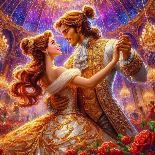 Beauty And The Beast 5D DIY Disney Diamond Painting