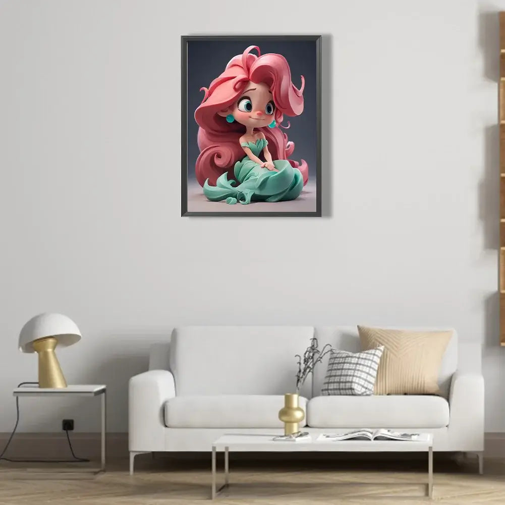Ariel Little Mermaid Disney Princess Diamond Painting