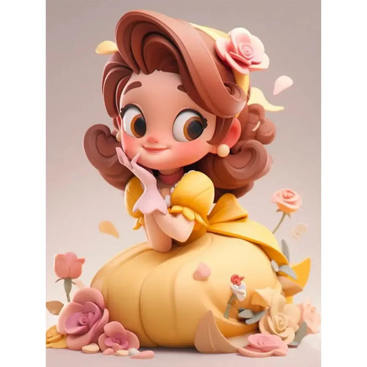 Disney Princess Diamond Painting - Full Round / Square - Belle