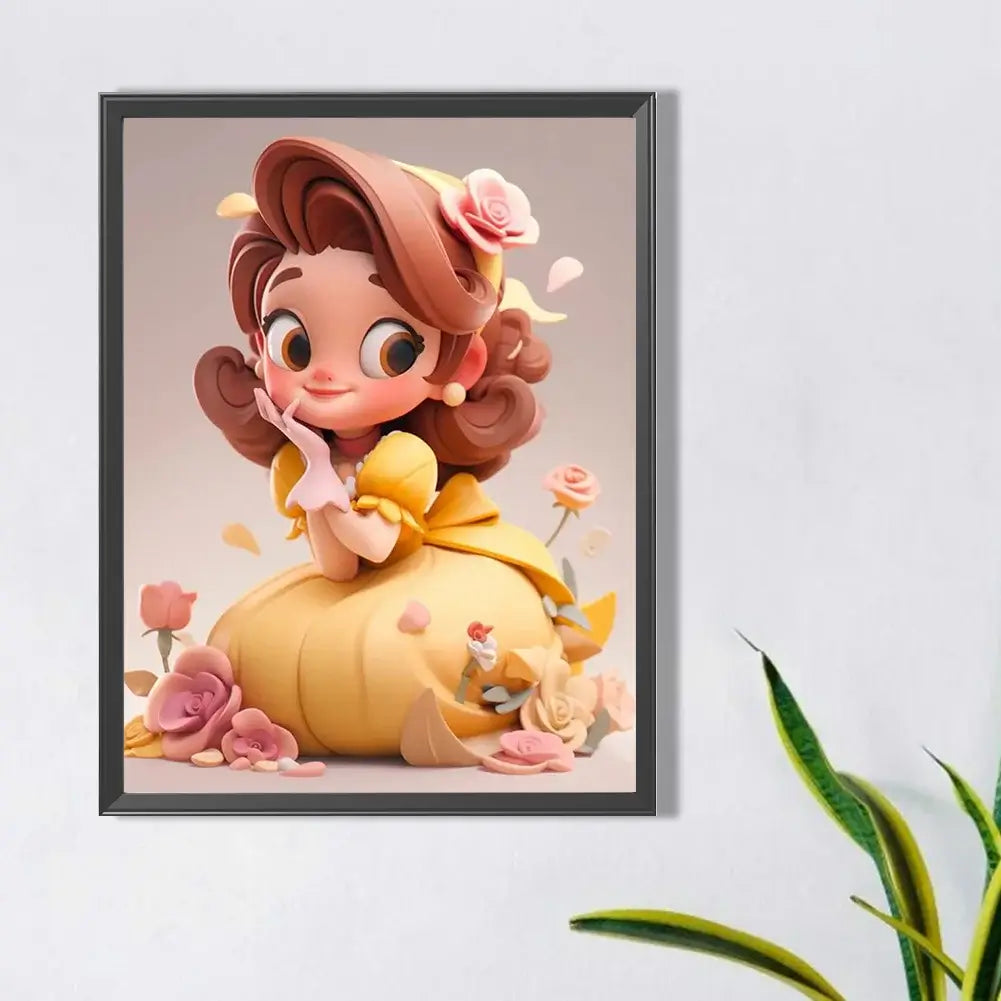 Belle Disney Princess Diamond Painting